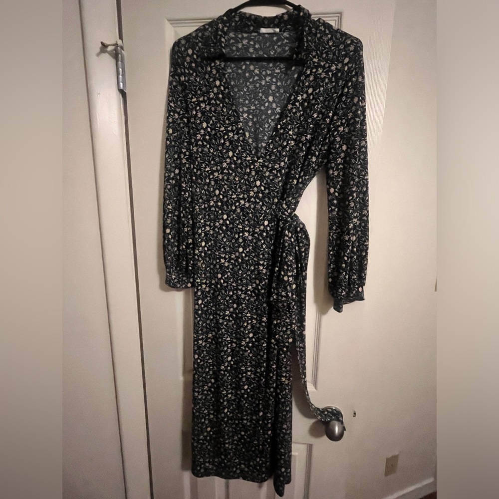 West K wrap dress